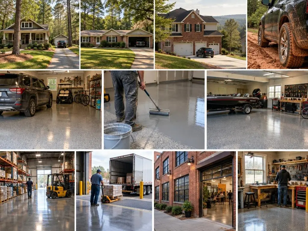 Epoxy Garage Floors in Atlanta, GA